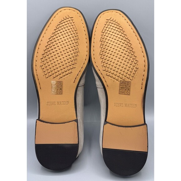 Steve Madden Men\'s Traviss Crush Back Penny Loafers, Desert, Size 9.5 main image 5